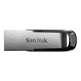 SanDisk Memoria USB 3.0 64GB Ultra Flash Drive con Carcasa Metálica, Lector de hasta 150 MB/s, SanDisk SecureAccess para PC y Mac