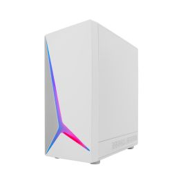 Coolbox GA450 Star Caja PC Gaming ATX ARGB con Frontal Estrella, Cristal Templado, Negra