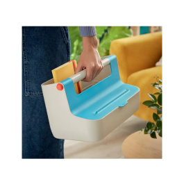 Leitz Caja de Almacenamiento Portátil Cosy con Asa, ABS Azul