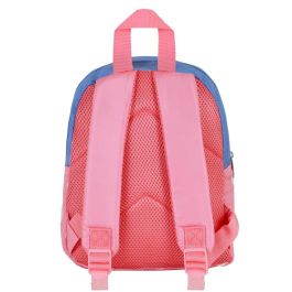 Disney Minnie Mouse Mochila Preescolar Joy Dots Ligera Acolchada Transpirable con Bolsillo Frontal para Niñas Lila 5L Poliéster