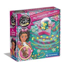 Clementoni Juego Pulseras de Amistad con Dispositivo para Trenzar 18x18x6 cm