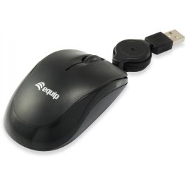 Equip 245103 Ratón Óptico USB Ambidextro 1000 DPI para Viajes Negro Cable Retráctil Precio: 21.99627782. SKU: B1H4ZJVCWF