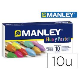 Manley Estuche De 10 Ceras Blandas 60 mm C-Surtidos Fluorescentes Y Pastel Precio: 3.1339001936. SKU: B1A3TWH5WL