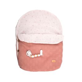 Muñecas Arias Muñeca Reborn Elba Rosa con Saco de Dormir 40 cm para Niñas +3 Años
