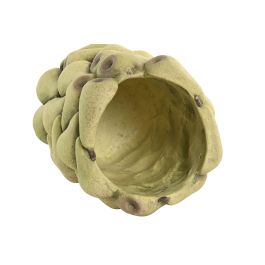 DKD Home Decor Jarrón Tropical Verde 17 x 23 x 17 cm (4 Unidades)