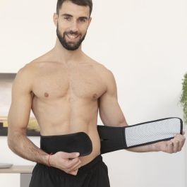 Faja Térmica Correctora con Imanes de Turmalina Tourmabelt InnovaGoods