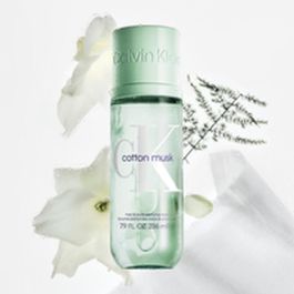 Calvin Klein CK Cotton Musk Body Mist 236 ml Unisex para Cuerpo y Cabello Hidratante Fragancia Suave Floral Almizcle