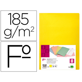 Liderpapel Subcarpeta Folio Amarillo Intenso 180g/m2 Precio: 10.50000006. SKU: B1C6QS6EPL