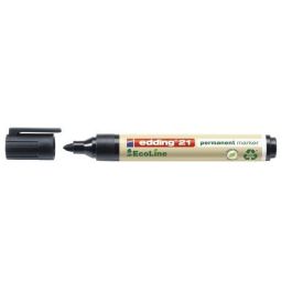 Marcador Permanente Edding 21 Ecoline Conico Negro 10 unidades Precio: 12.50000059. SKU: S8425878