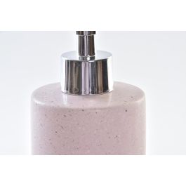 DKD Home Decor Dosificador Urban de Dolomita, Colores Gris, Rosa Palo y Plateado Surtidos Aleatoriamente, 17.6 cm Alto, Pack de 4 Unidades