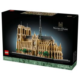 LEGO Architecture Notre-Dame de Paris 21061 Juego de Construcción para Adultos con 4383 Piezas
