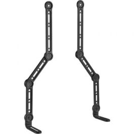 Aisens SPK04U-377 Soporte Universal Ajustable para Barra de Sonido, 15kg Carga Máxima, Negro, Montaje VESA, Anti-Vibración Aisens SPK04U-377 Soporte Universal Ajustable para Barra de Sonido, 15kg Carga Máxima, Negro, Montaje VESA, Anti-Vibración