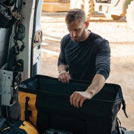 Toughbuilt TB-60-20 Bolsa de Herramientas Massive Mouth 50 cm, 51 Bolsillos, HardBody, 29-34 kg Carga