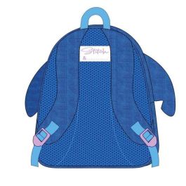 Mochila infantil escolar stitch 15.5 x 30.0 x 1.0 cm