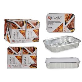 Set 2 Bandejas Hondas Aluminio Tapa Kinvara 21X6CM (24 Unidades) Precio: 62.50000053. SKU: B1JE6HQ62V