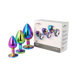 Plug Anal Pick&Love Nº 18 Multicolor 3 Piezas (8,3 cm) (9,5 cm) (7,6 cm)