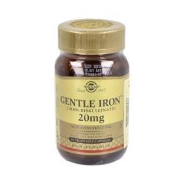 Solgar HIERRO GENTLETM Hierro Bisglicinato | Suplemento de Oligoelementos Cápsulas Vegetales | 90 Unidades para Fatiga y Cansancio Precio: 17.5000001. SKU: S0582058