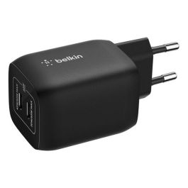 Belkin 745883925216 Cargador de Pared Doble USB-C de 65W para Nintendo Switch 2, Color Negro