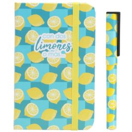 Libreta Con Bolígrafo "Limones" cmP General Precio: 2.50000036. SKU: B1GGMBAETE