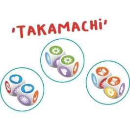 Asmodee Takamachi Juego de Dados Familiar de Observación y Velocidad - Edición para +5 años, 2+ Jugadores, Partidas Rápidas -30 min