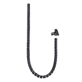 Nanocable Organizador de Cables Negro 1 metro 2.5 cm Diámetro 10.36.0001-BK Precio: 7.69000012. SKU: S0226116