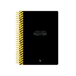 Agenda Escolar Liderpapel 25-26 Espiral Classic Negro Semana Vista A5 Bilingüe Papel Fsc 70 gr Agenda Escolar Liderpapel 25-26 Espiral Classic Negro Semana Vista A5 Bilingüe Papel Fsc 70 gr