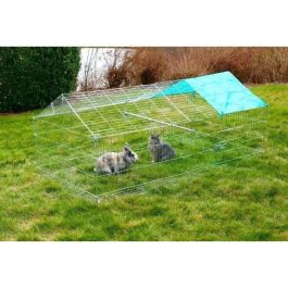 Kerbl KER4018653943786 Recinto exterior para roedores Antiescape 180 x 90 x 75 cm