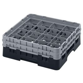 CAMBRO - 16S434-110 - Cesta de lavado 16 comp. 2 alturas - 10,9 cm Ø máx. - alt. máx. 13,5 cm - 50 x 50 x 18,4 cm - Negro Precio: 56.50000015. SKU: B1KBPGMPYH