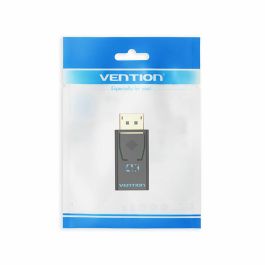 Vention HBMB0 Adaptador DisplayPort (DP) Macho a HDMI Hembra - Resolución 1080P 60Hz - Conectores Chapados en Oro Negro