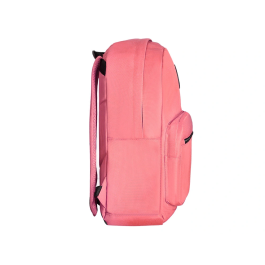 Antartik Mochila escolar con asa y bolsillo frontal con cremallera, color Coral, 320x140x430 mm