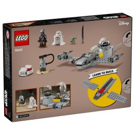 Lego Star Wars Caza Estelar N-1 de Mando y Grogu 75410 con 3 Personajes LEGO
