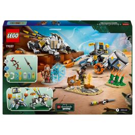 Lego Horizon Adventures 77037 Aloy y Varl contra Testudien y Sawtooth - Juego de Construcción para Niños y Niñas a Partir de 9 Años