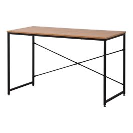 Edm Escritorio de madera 120x60x74 cm con estructura de metal negra Precio: 42.50000007. SKU: B14MT3R3VT