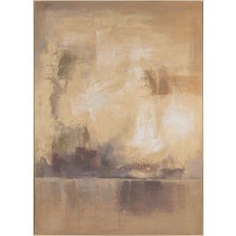 DKD Home Decor Cuadro Decorativo Moderno Abstracto Marrón para Pared de Lienzo y Madera de Pino 180x130x5 cm Precio: 184.58999999. SKU: B137STRBZ8