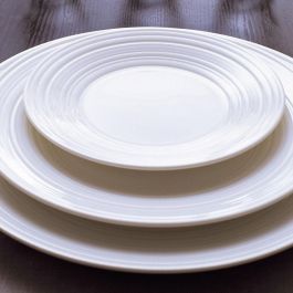 Plato Postre Relieve Wedgwood 23 cm (4 Unidades)