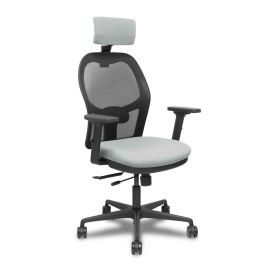 PIQUERAS Y CRESPO Silla Jorquera traslack malla negra asiento bali gris claro brazos 2D cabecero regulable Precio: 317.49999974. SKU: B17B5A6C8A
