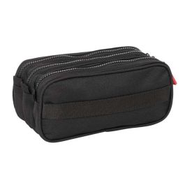 Bolso Escolar Portatodo Safta Triple Big F.C. Barcelona Black 80x215x100 mm Bolso Escolar Portatodo Safta Triple Big F.C. Barcelona Black 80x215x100 mm