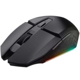 Trust Gaming 25070 Pack Gaming: Ratón Óptico Inalámbrico GXT 112 Felox Iluminado + Alfombrilla Gaming Superficie Suave