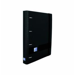 Oxford Europeanbinder Live & Go - Carpeta DIN A5+ de 4 Anillas 35mm con Recambio de 100 Hojas Cuadro 5mm, Negro Precio: 12.94999959. SKU: B16SWKCKVL