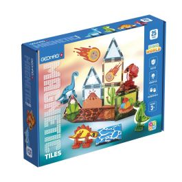 Geomag 4221 Magnetic Tiles Dino World Juego Construcción con 4 Dinosaurios y 25 Fichas Impresas y Transparentes +3 años Precio: 27.69000058. SKU: B17RQQ8H6V