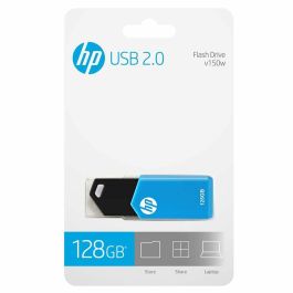 Memoria USB HP v150w 128 GB Azul Memoria USB HP v150w 128 GB Azul