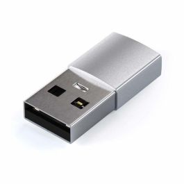 Satechi Adaptador USB-A Macho a USB-C Hembra, USB 3.0 (5 Gbps) - Conecta Dispositivos Tipo-C a Puertos USB Estándar
