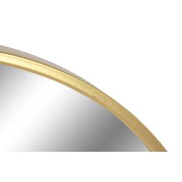 DKD Home Decor Espejo Dorado con Diseño Ventana de Hierro y Cristal 85 Alto x 65 Ancho cm Glam (2 Unidades)