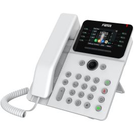 Fanvil V62G Teléfono IP Prime Business Phone SIP, PoE, Gigabit Ethernet, 12 Líneas, USB, Color Blanco/Negro
