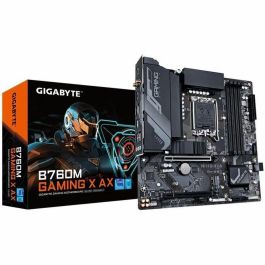 GIGABYTE GIG1698106358865 Placa base B760M Gaming X AX DDR5 hasta 7600 MHz Wi-Fi 6E LAN 2.5GbE