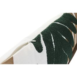 DKD Home Decor Cojín Boho Marrón Verde Algodón Poliéster 50 x 30 cm (2 Unidades)