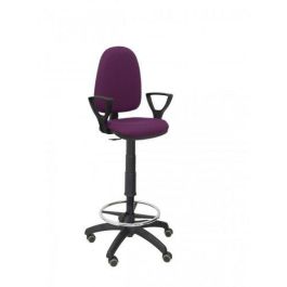 Taburete Piqueras Y Crespo Ayna Brazos Fijos Ergonomico Mecanismo De Contacto Permanente Regulable En Altura Y Aro Reposapies Ruedas De Parquet Asiento Y Respaldo Tapizados Bali Morado Precio: 226.50000043. SKU: S5702427