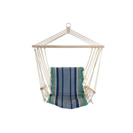 Silla Colgante Terraza Y Jardin DKD Home Decor Azul Multicolor 50 x 100 x 50 cm Silla Colgante Terraza Y Jardin DKD Home Decor Azul Multicolor 50 x 100 x 50 cm