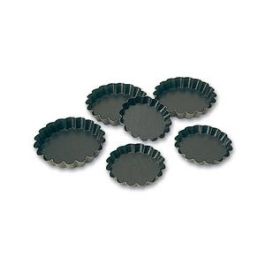 MATFER Molde para Tartaleta Acanalado de Aluminio, 7.5 cm de Diametro x 1 cm de Alto, Utensilio de Reposteria y Cocina Precio: 65.5578. SKU: B1FEK7DPLW