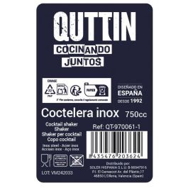 Coctelera Inox Quttin 750 cc (12 Unidades)